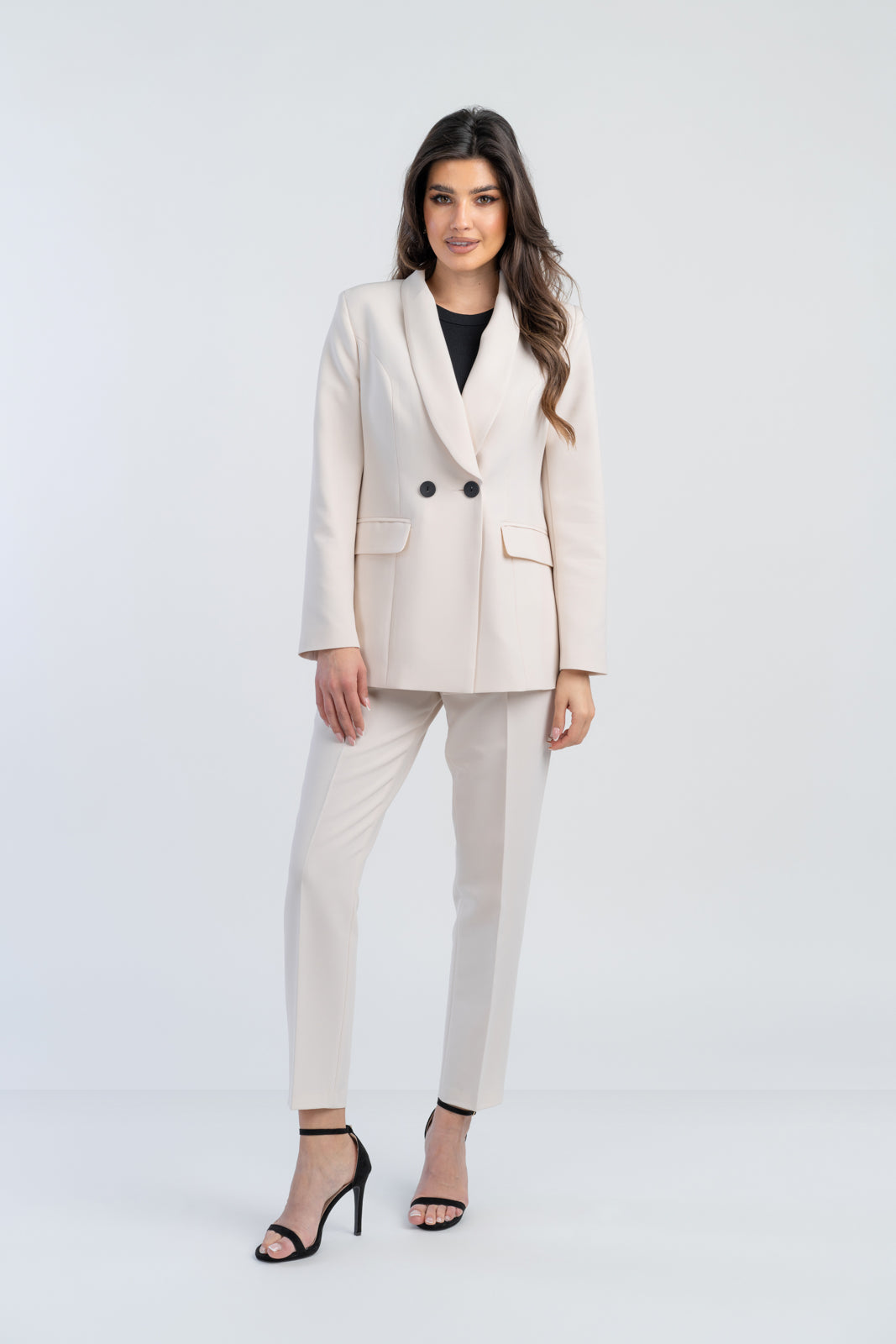 NADIA cream women's suit