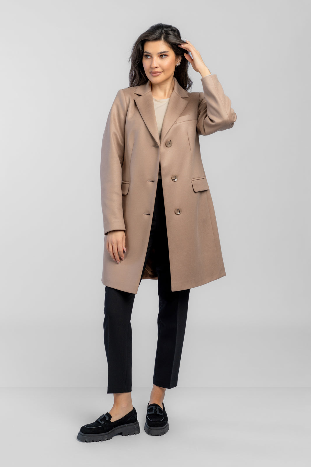 ALICJA cappuccino coat