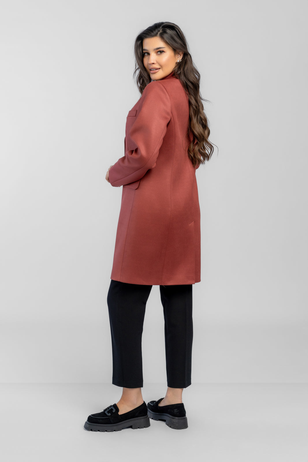 ALICJA cherry coat