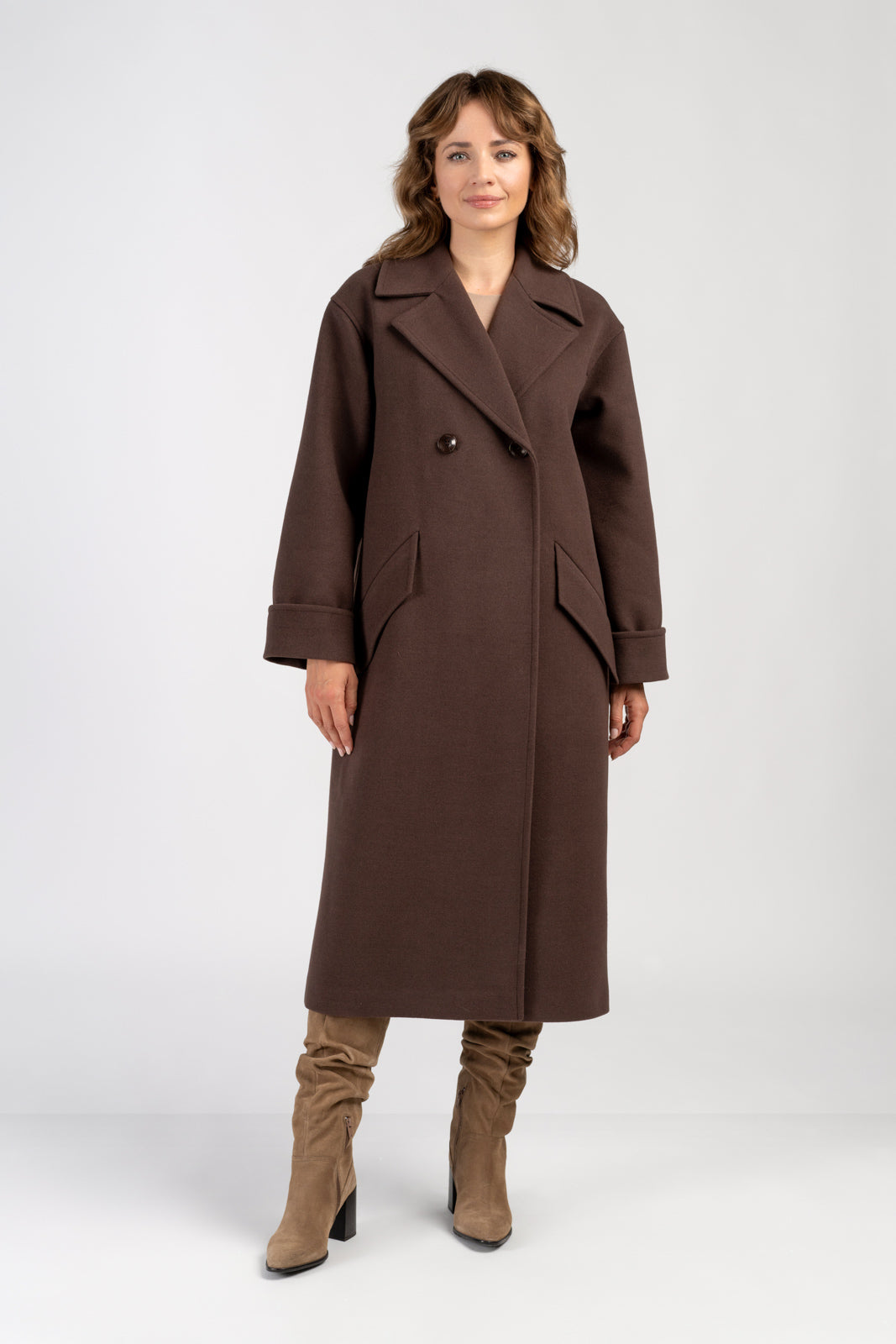 CAMILLA chocolate coat