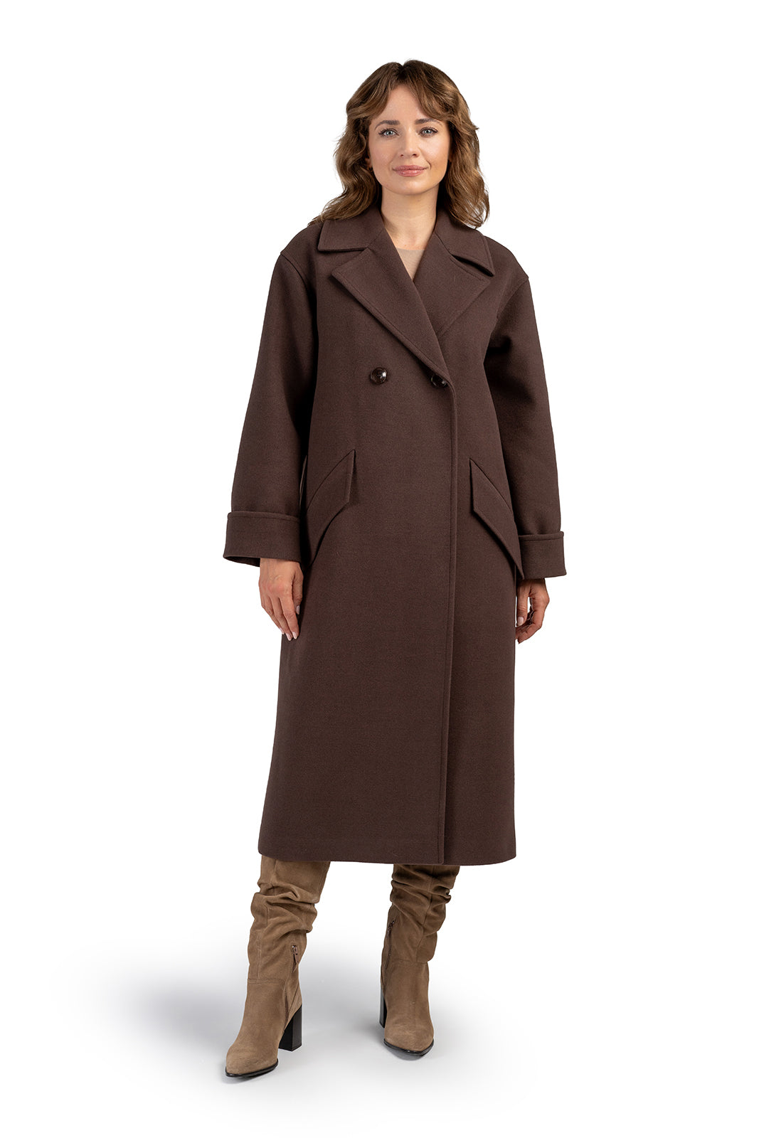 CAMILLA chocolate coat