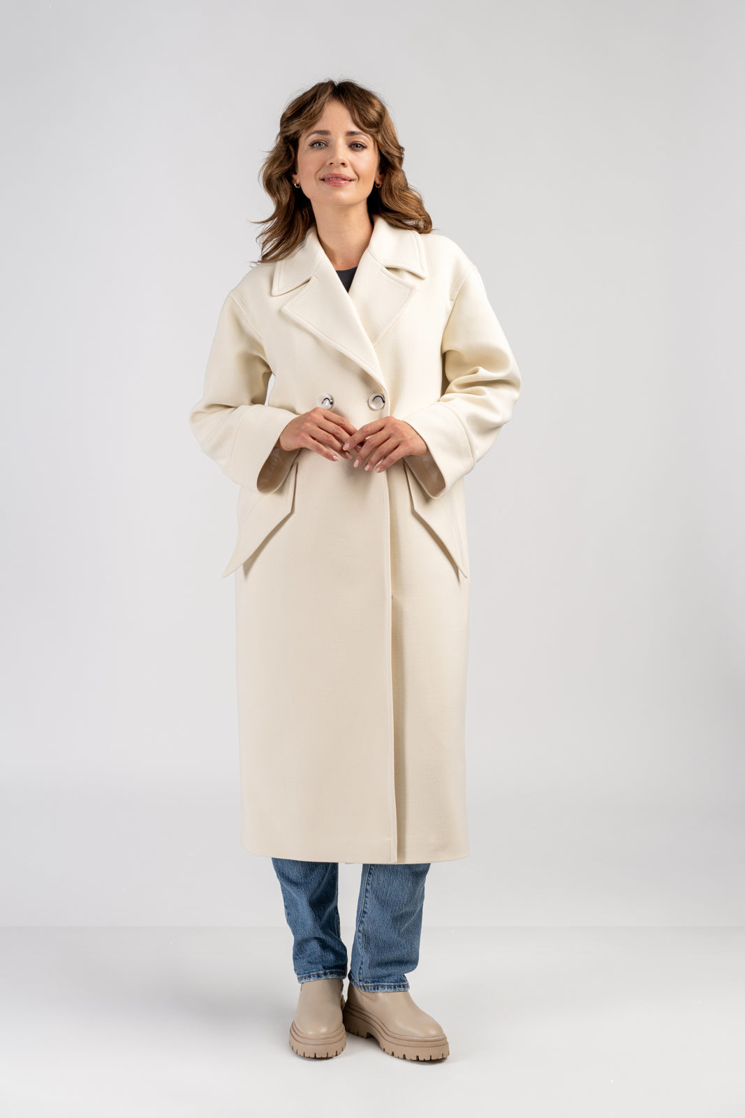 CAMILLA ecru coat
