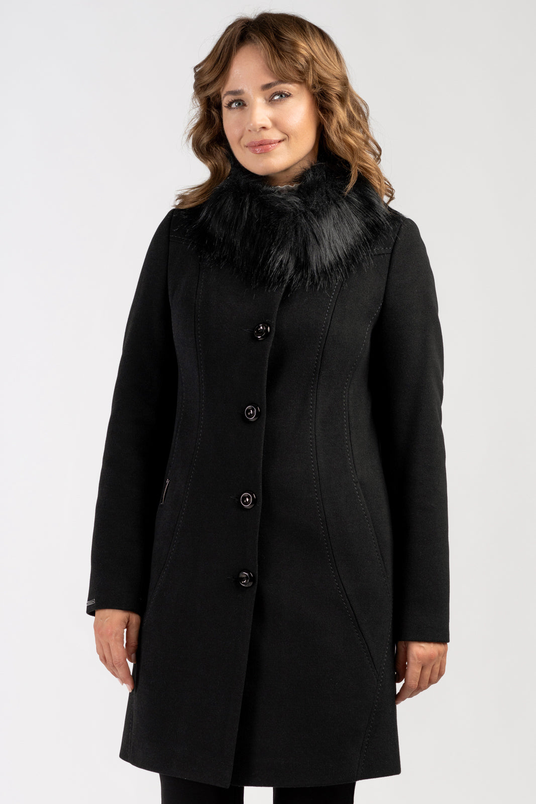 DALIA coat black