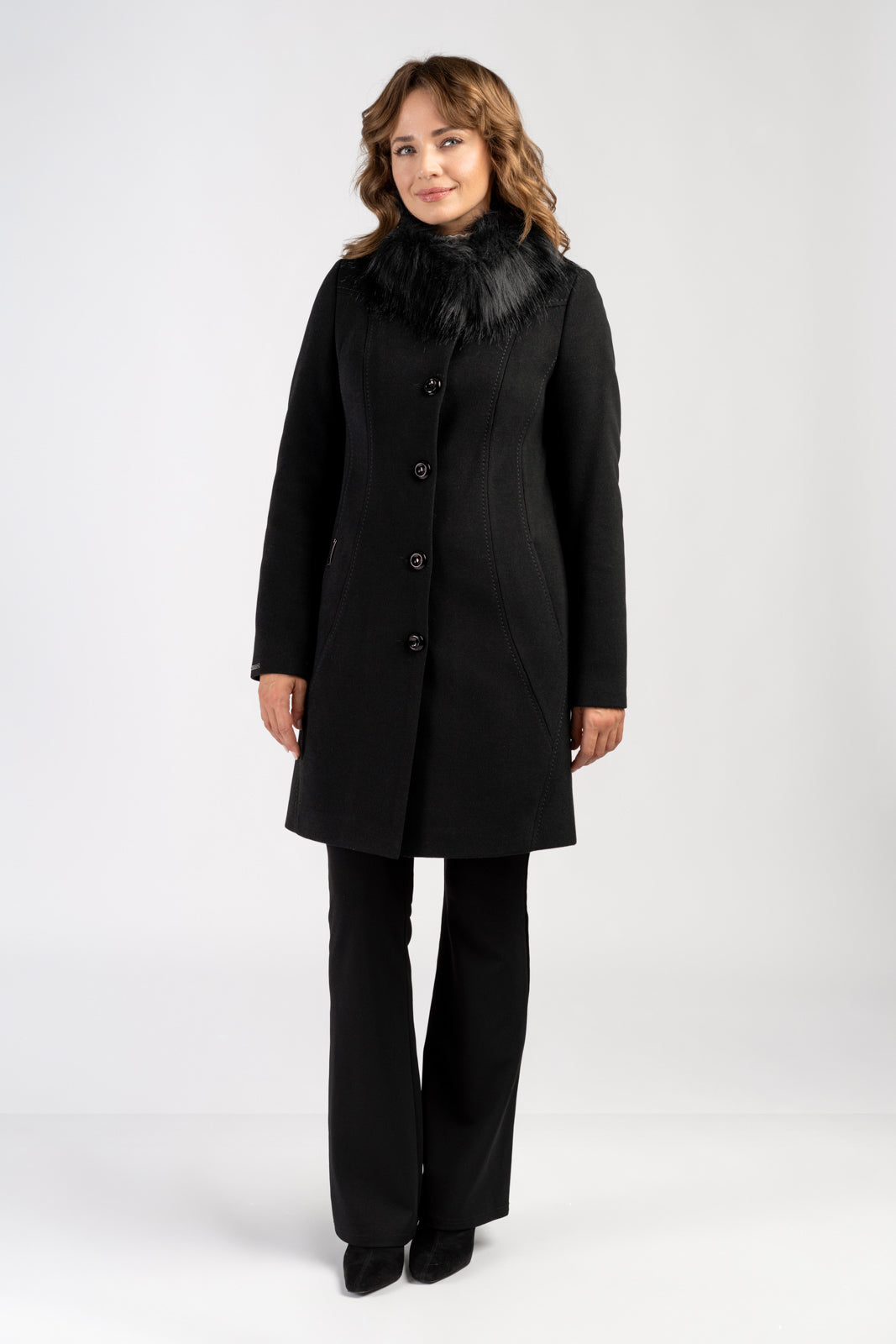 DALIA coat black