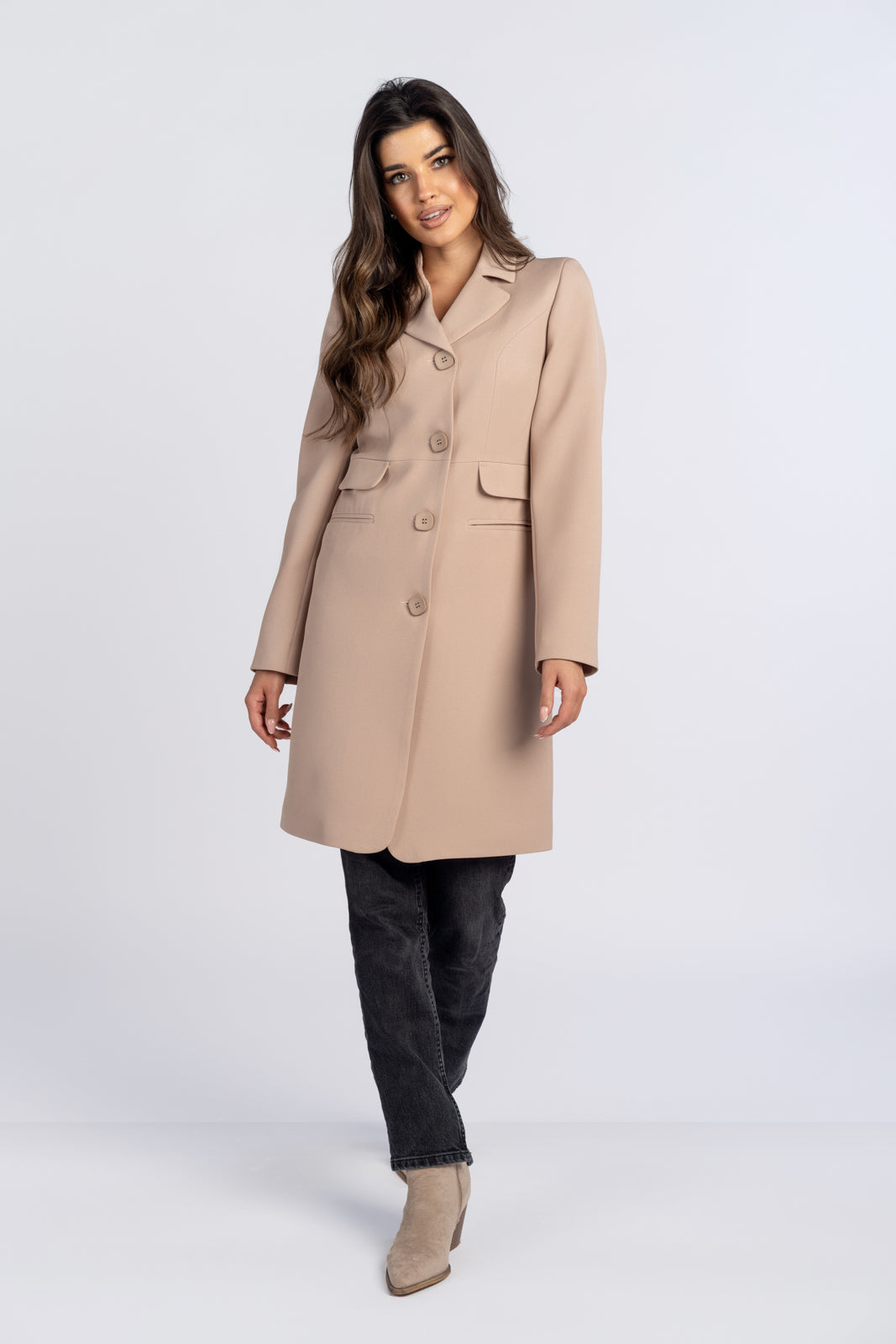 JUDYTA coat beige