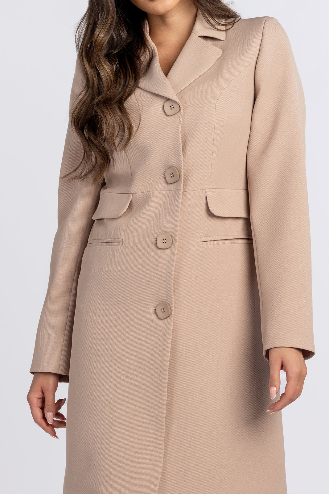 JUDYTA coat beige