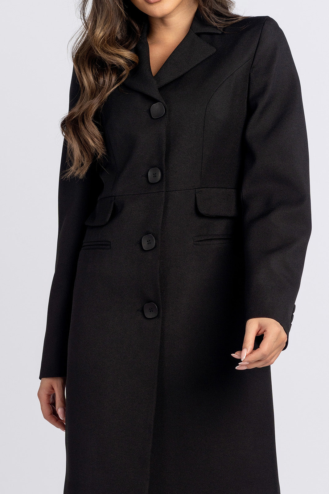 JUDYTA coat black
