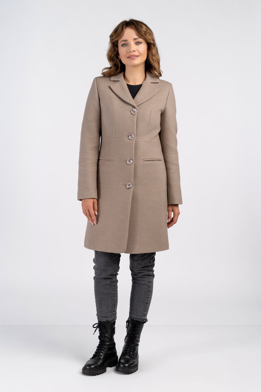 LARYSA cappuccino coat