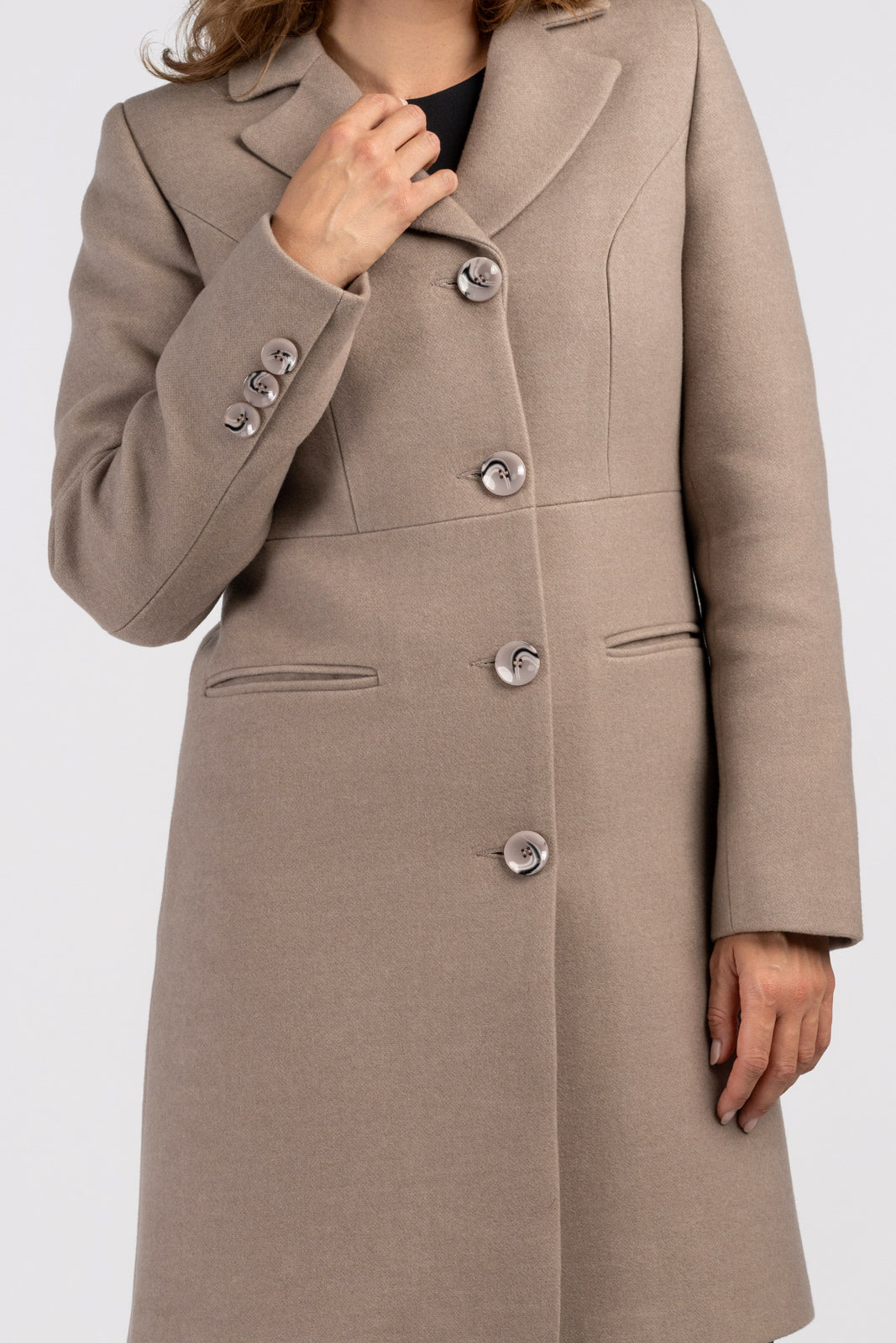 LARYSA cappuccino coat