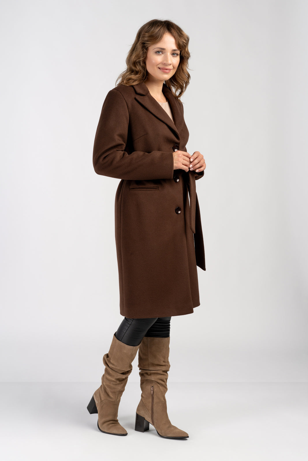 Chocolate Mollie coat