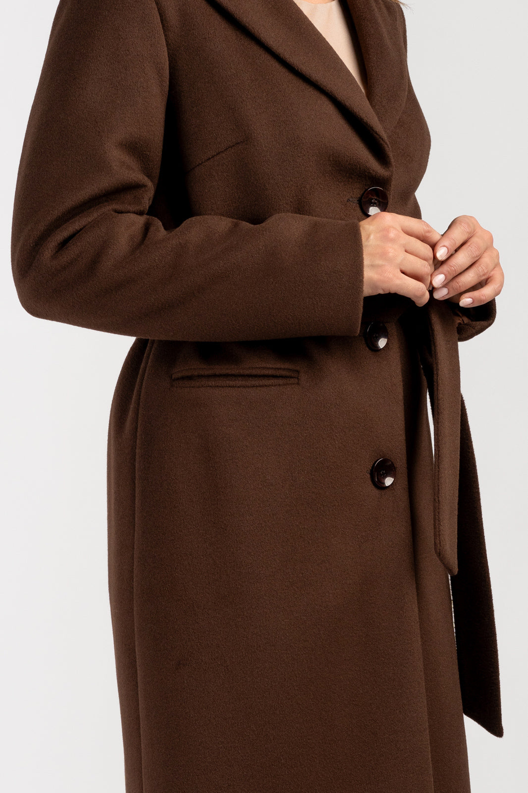 Chocolate Mollie coat