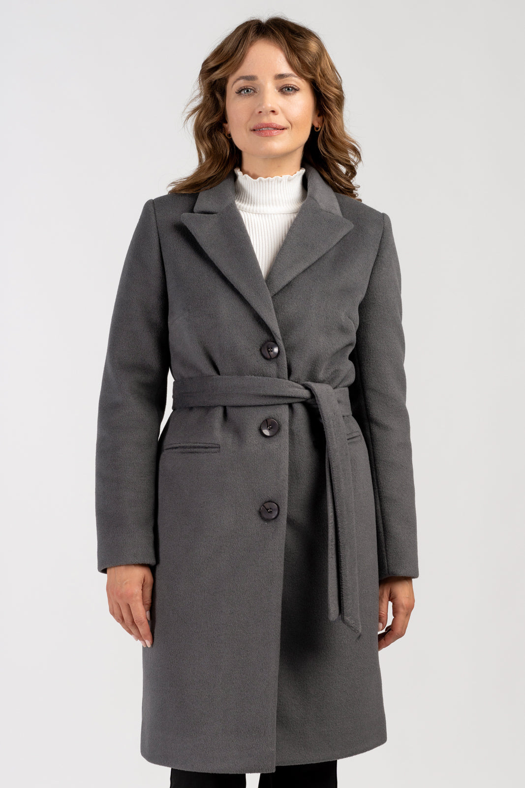 MOLLIE coat gray