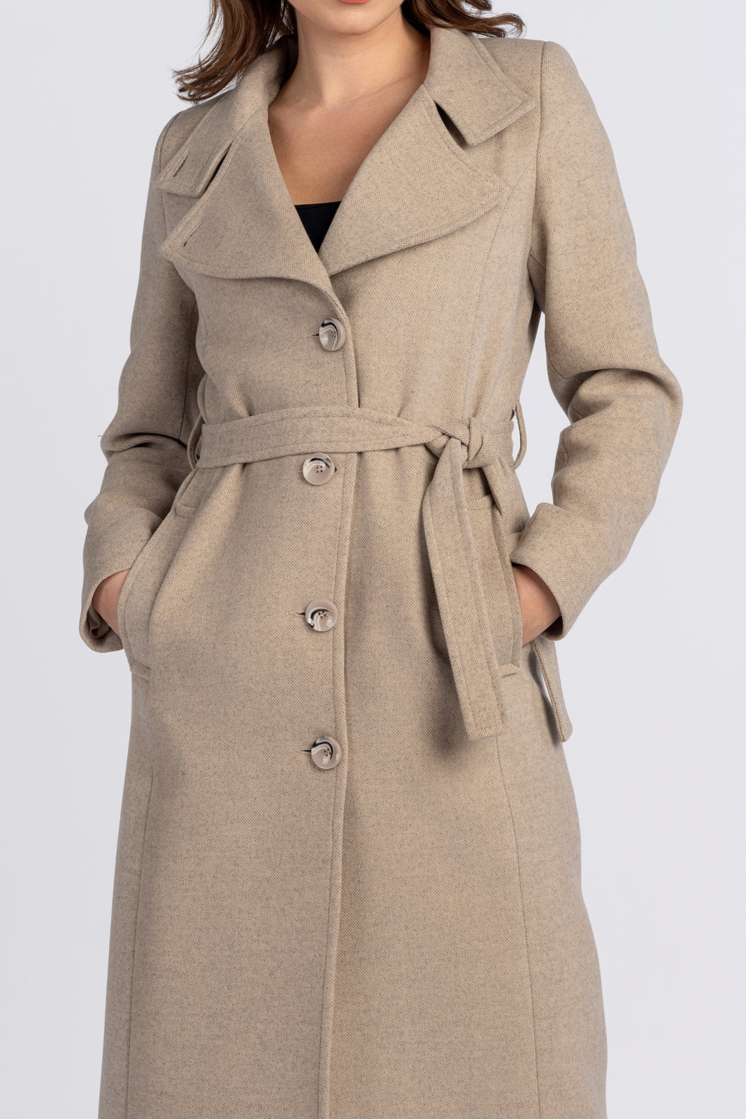 REGINA beige coat