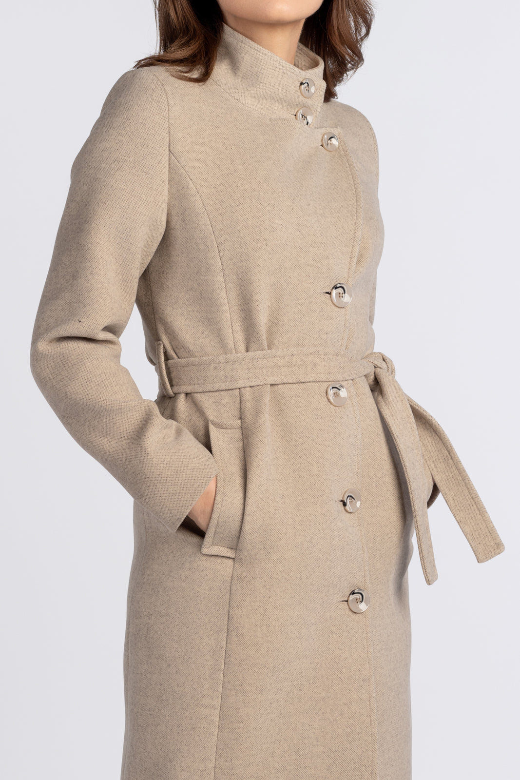 REGINA beige coat