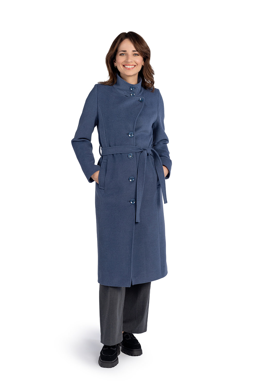 REGINA coat blue