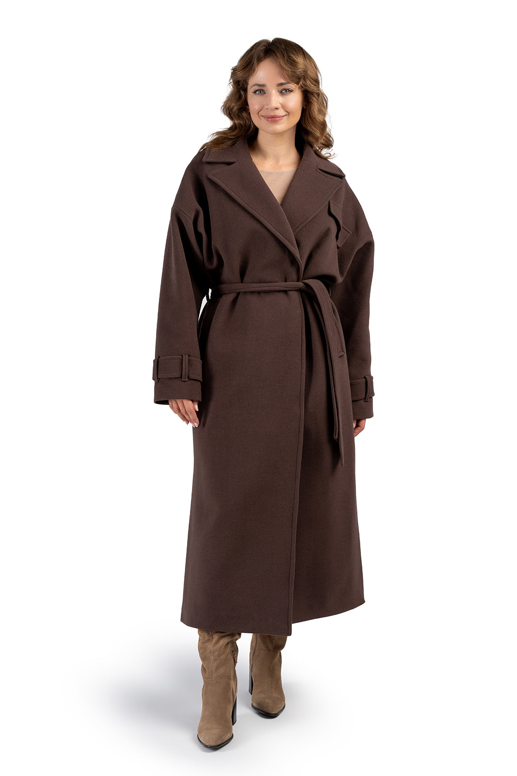 SALMA chocolate coat