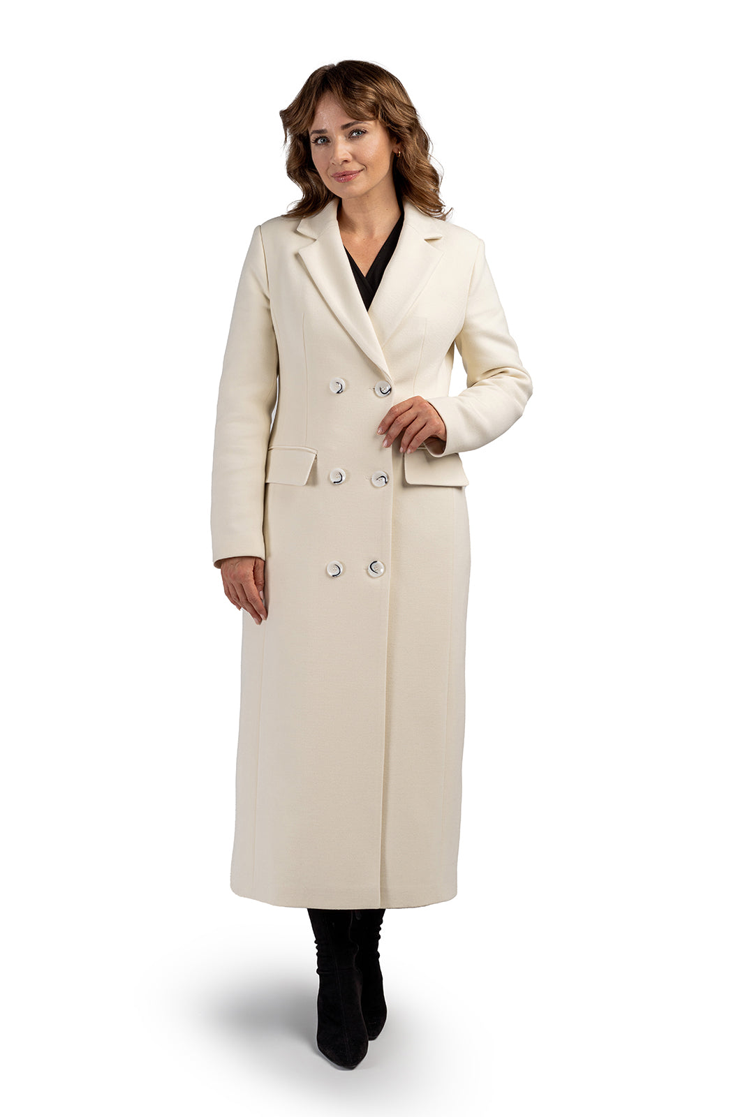 VIVIENNE ecru coat