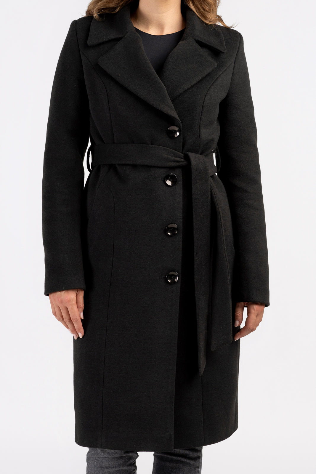 ZUZANNA coat black