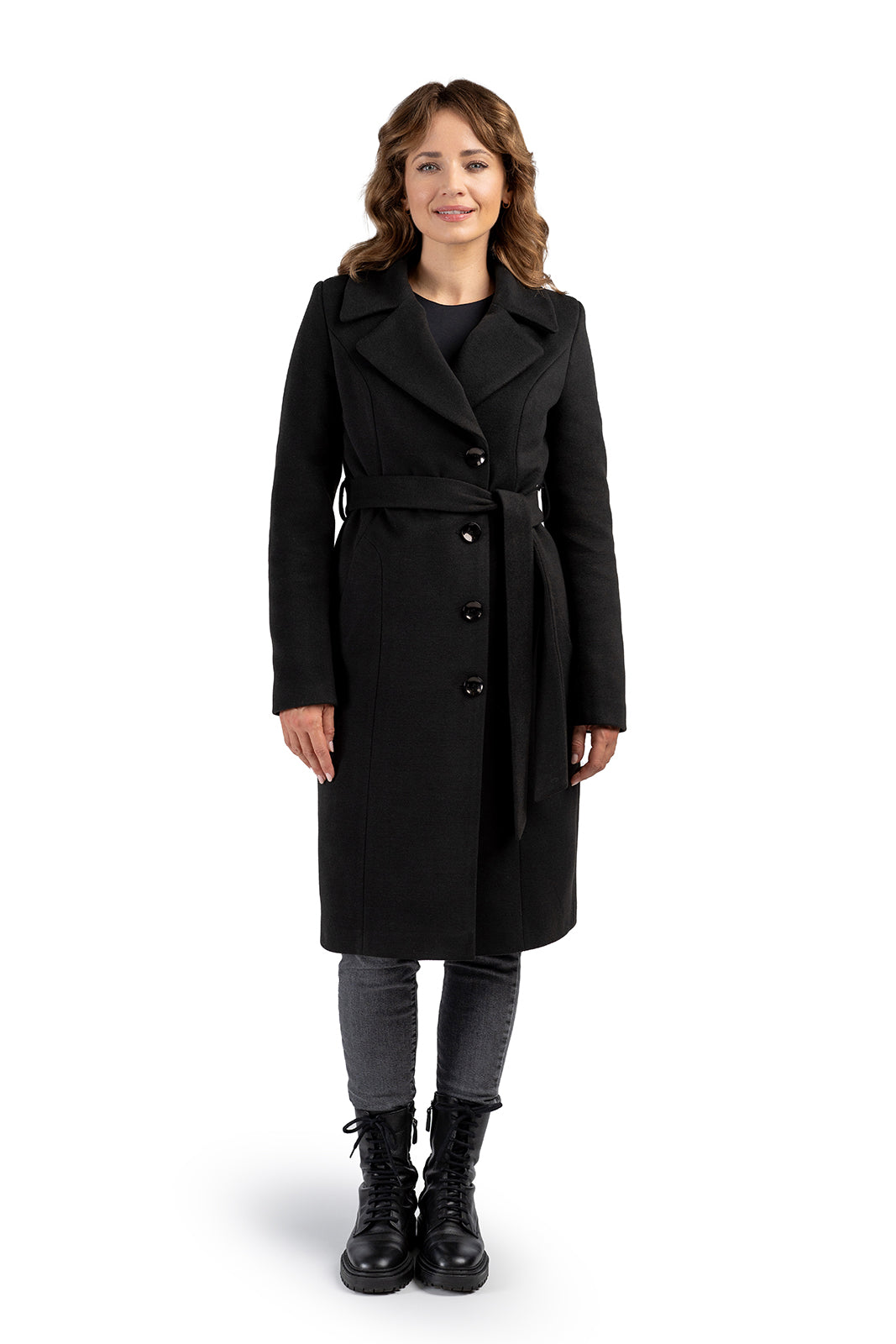 ZUZANNA coat black