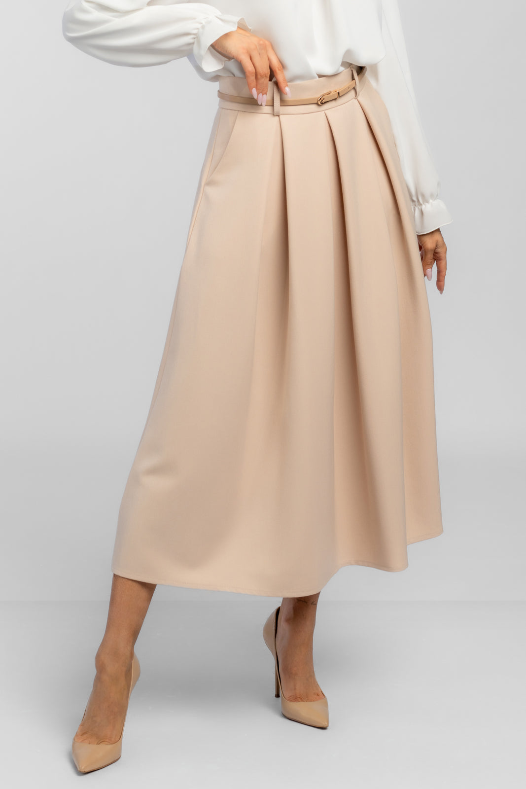 GRACE skirt beige