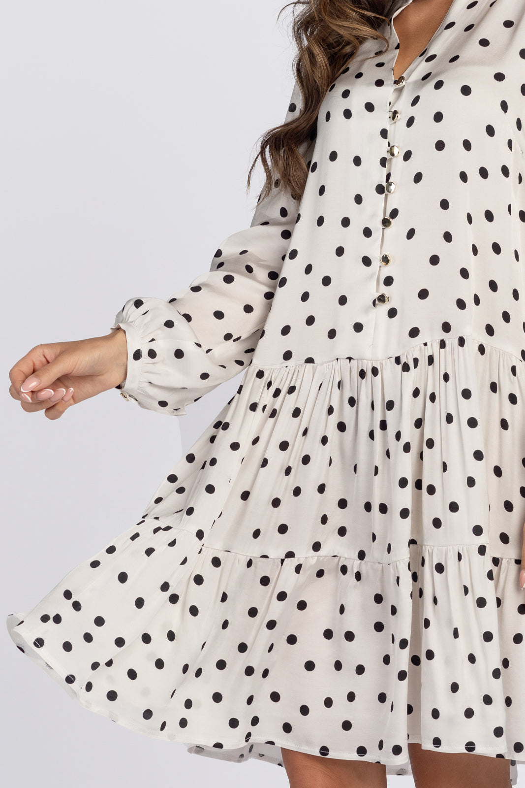 AURORA polka dot dress