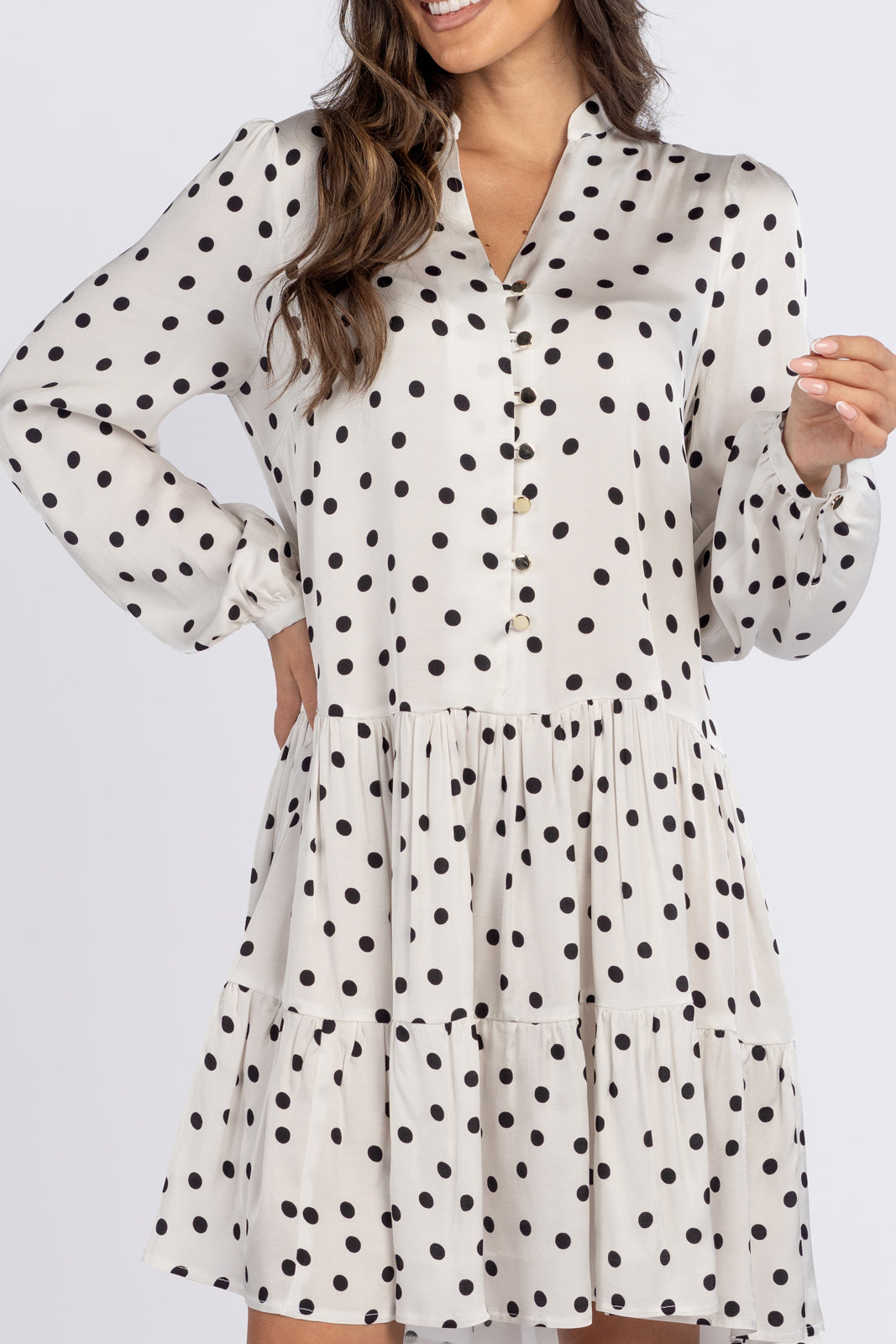 AURORA polka dot dress