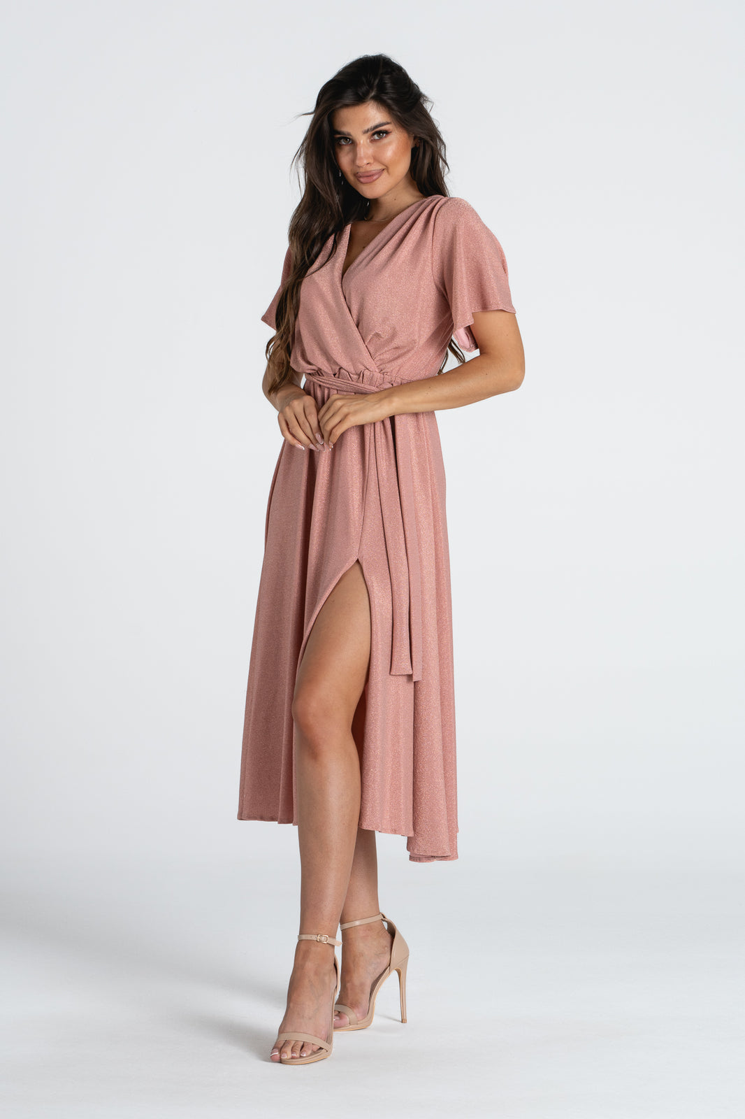 LUCRETIA pink dress