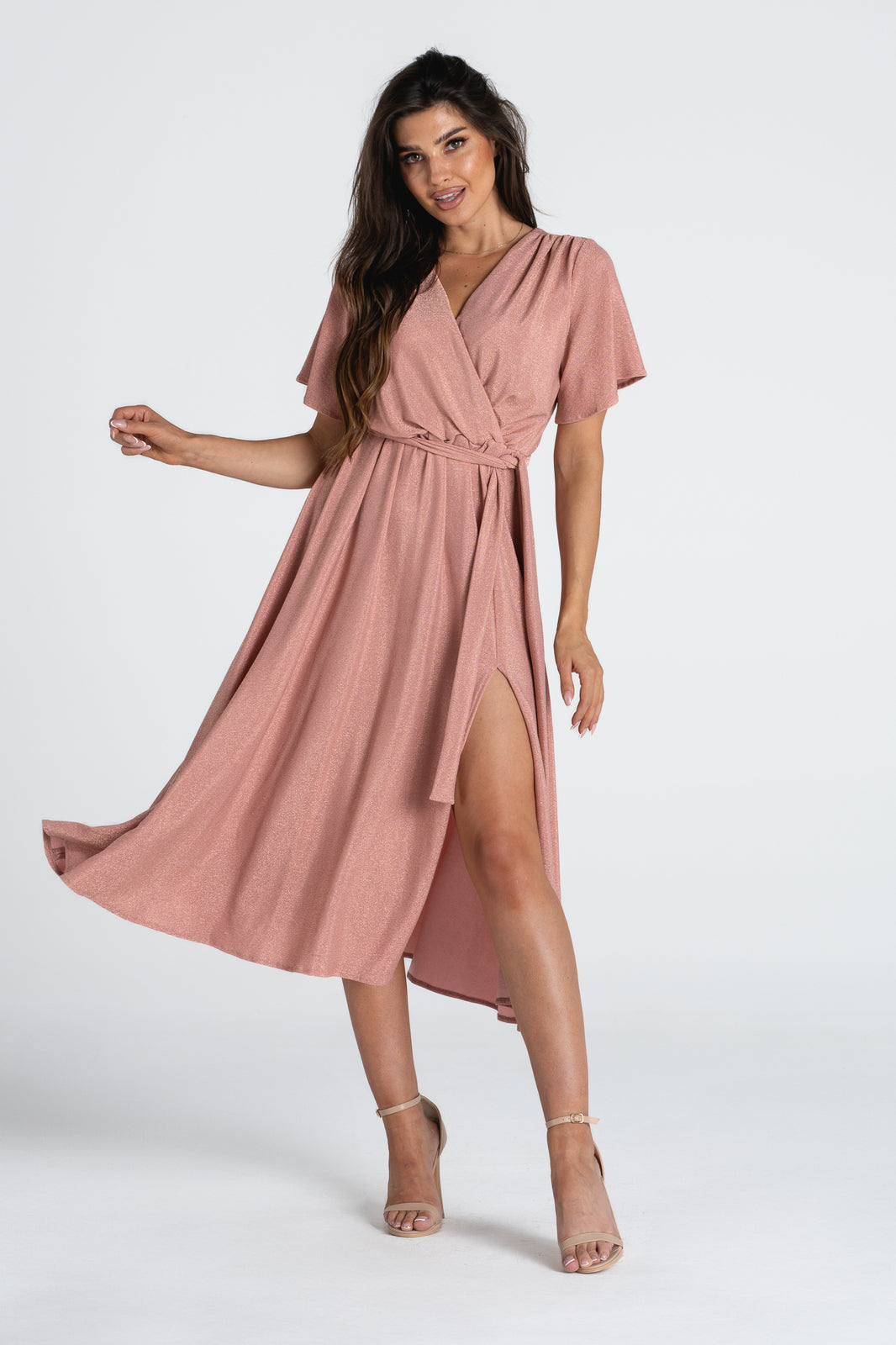 LUCRETIA pink dress