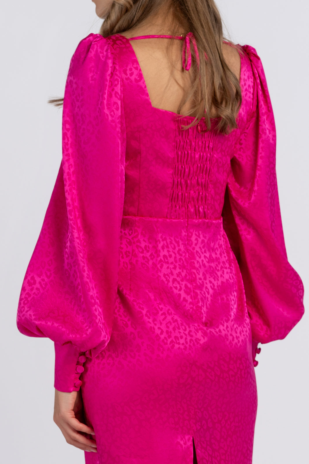 MARINA amaranth dress