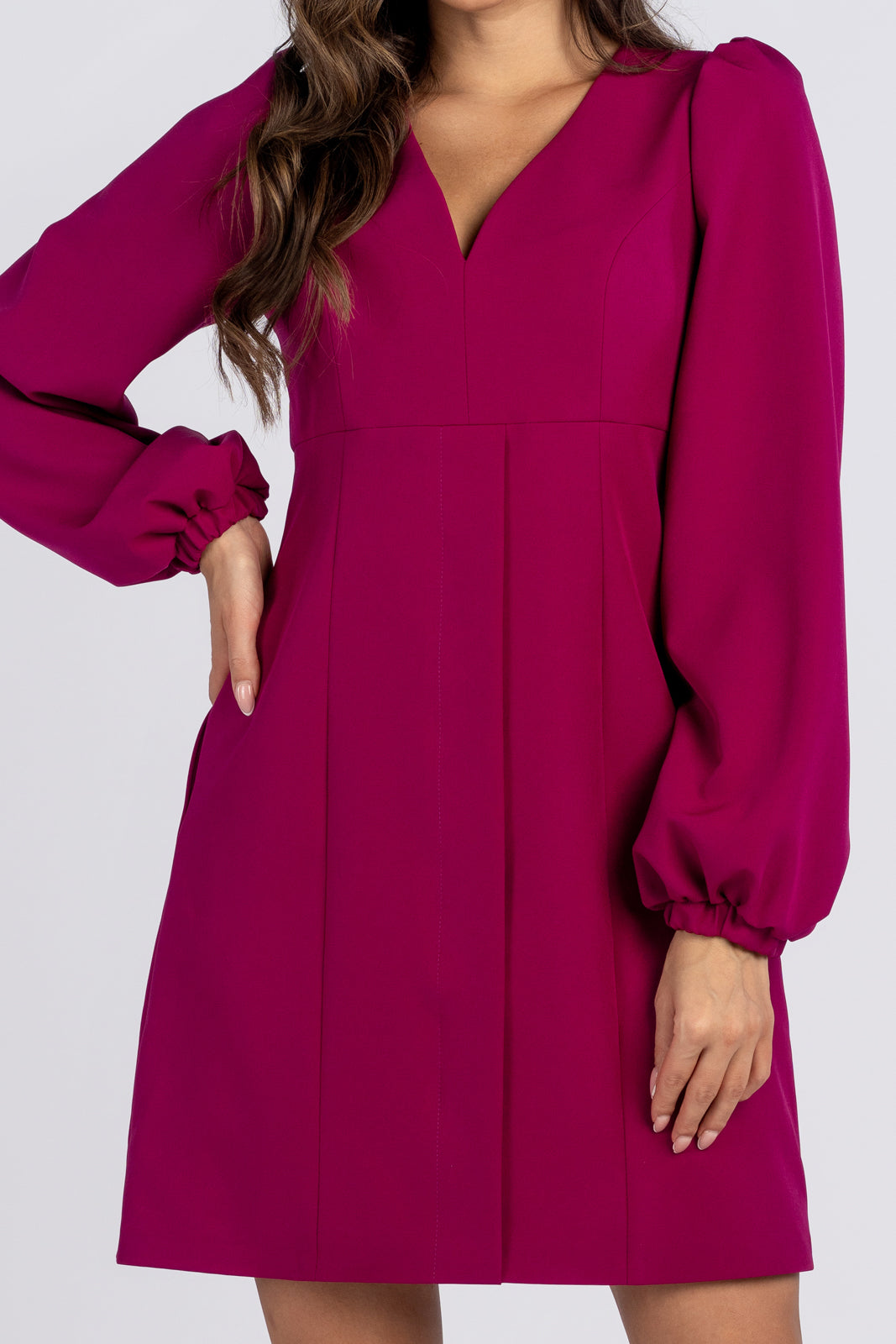 OLIVE magenta dress