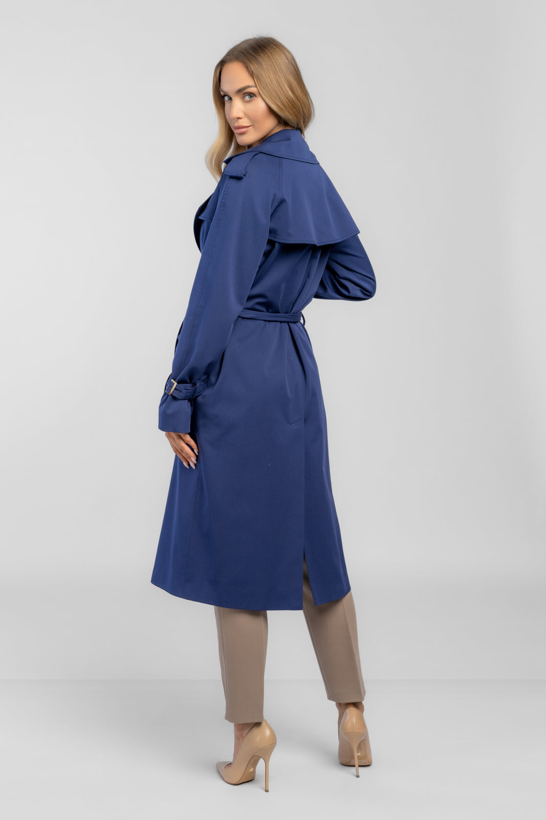 ADRIANNA trench coat navy blue