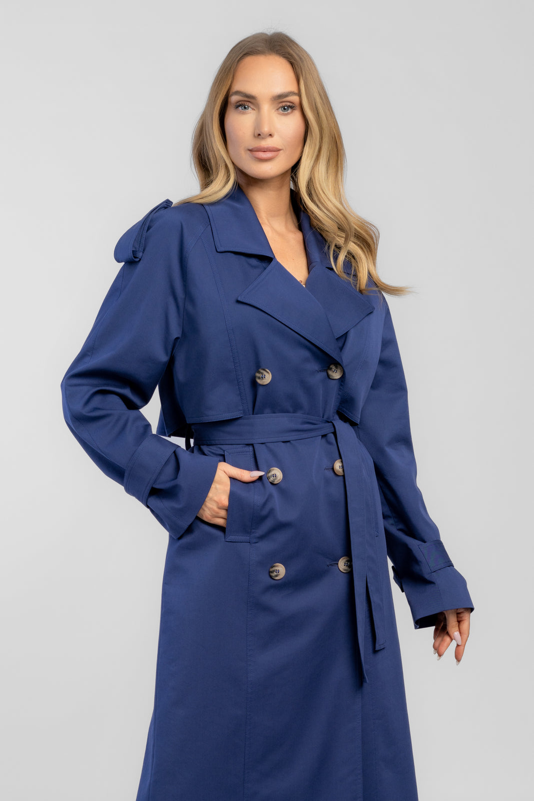 AMANDA trench coat navy blue 2.0
