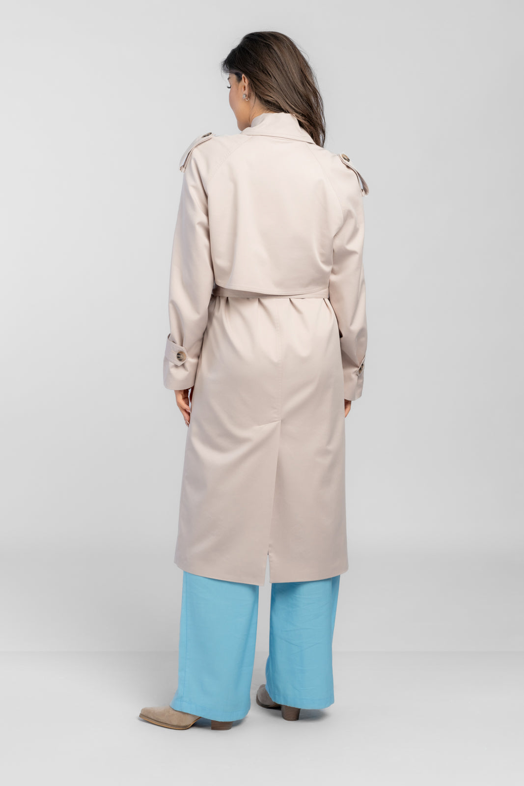 AMANDA latte 2.0 trench coat