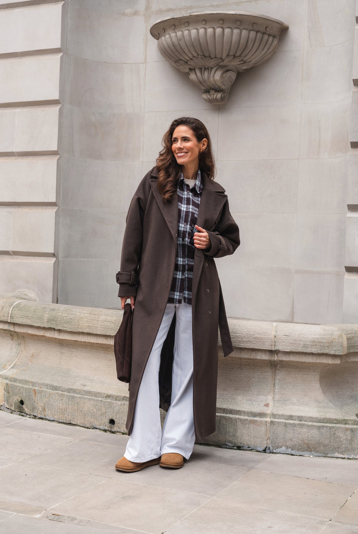 SALMA chocolate coat