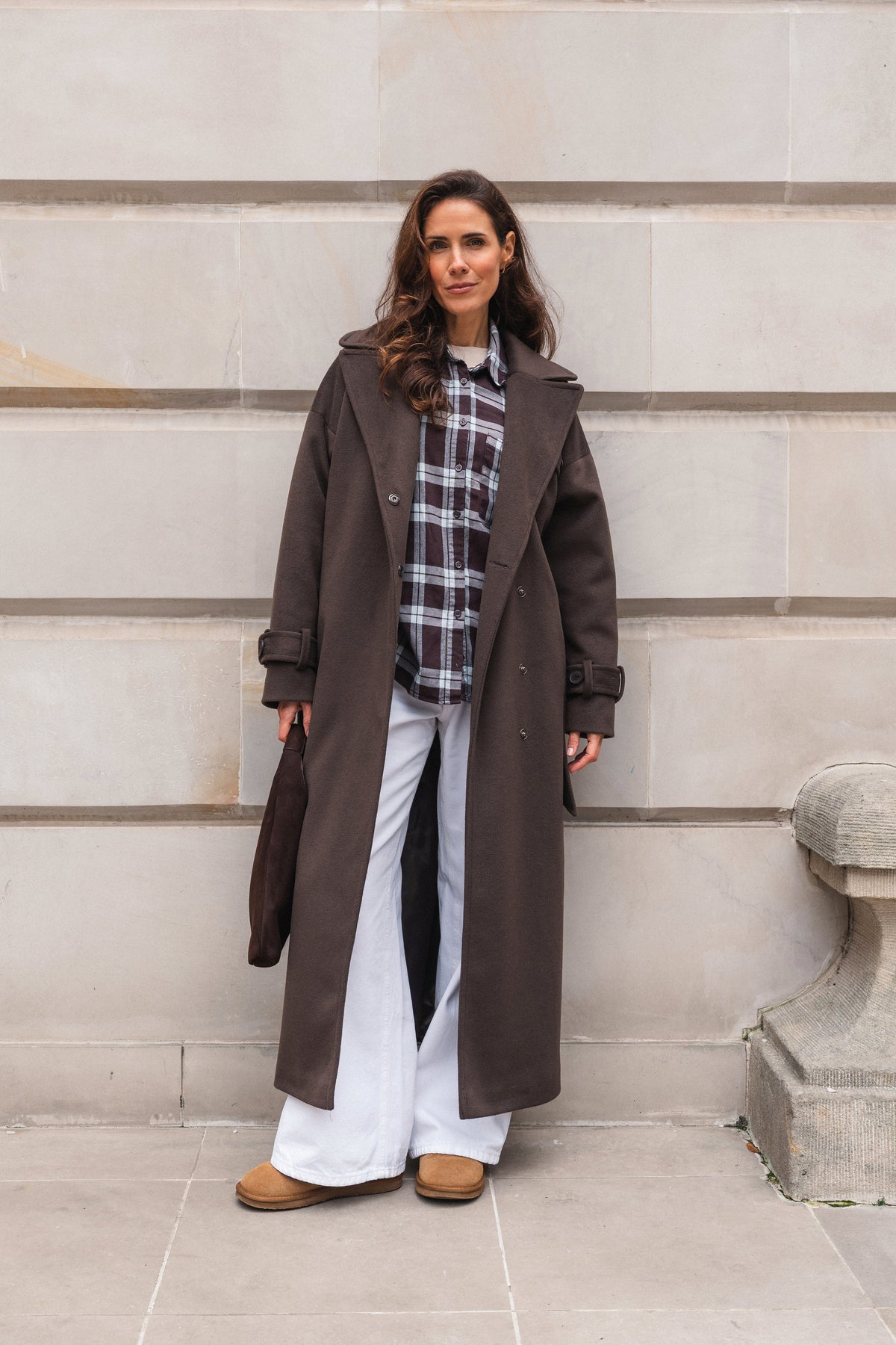 SALMA chocolate coat
