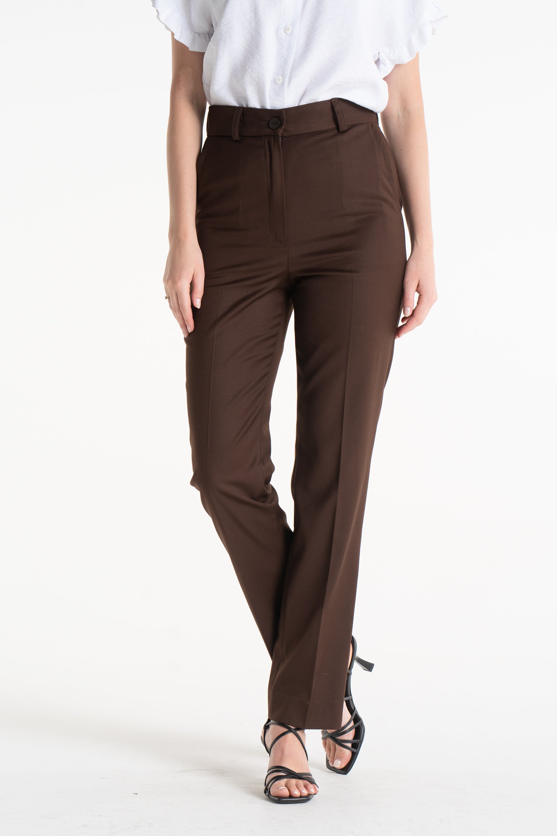 Spodnie LINEA czekoladowe