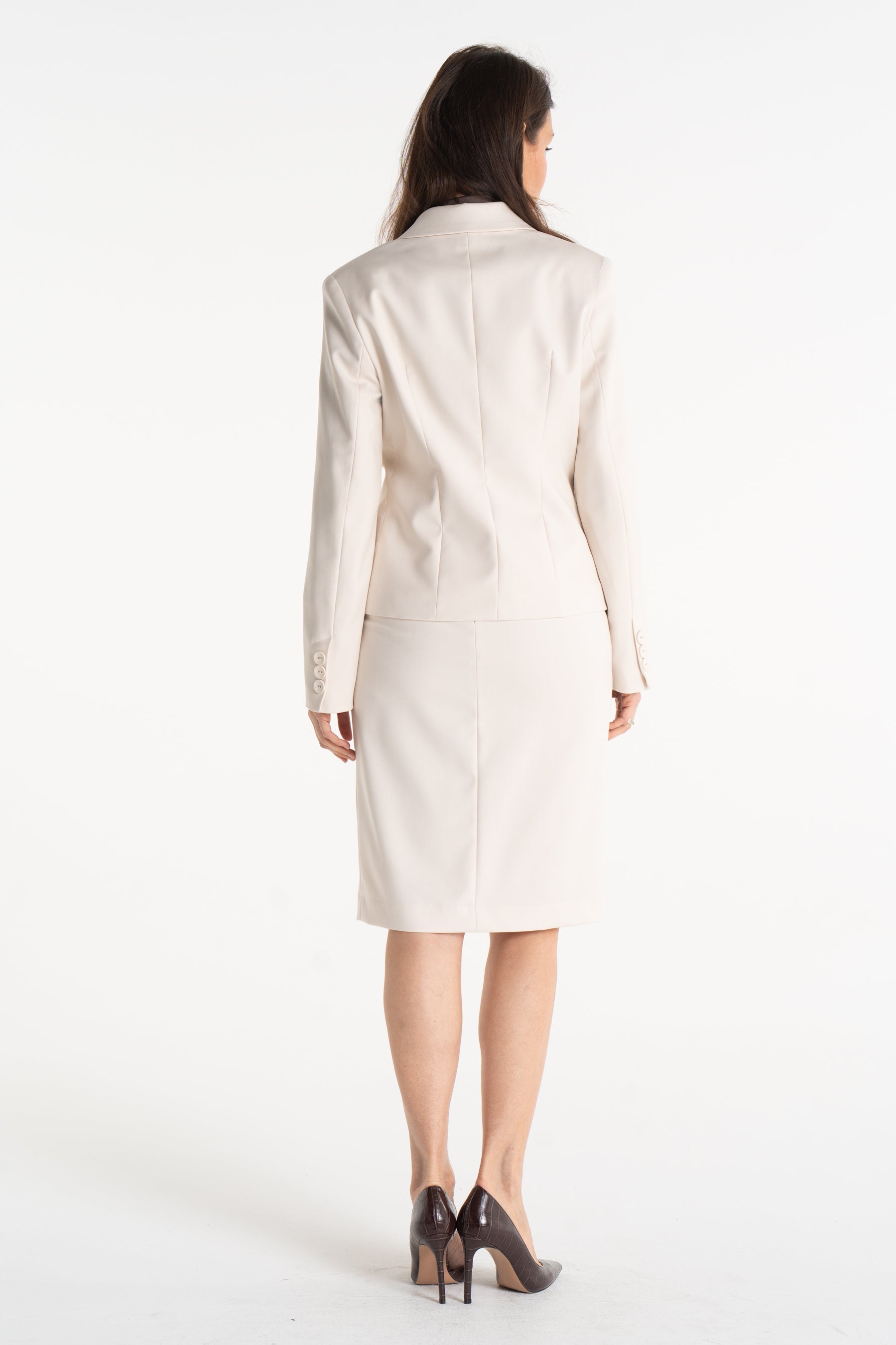 Spódnica MARGOT midi śmietankowa