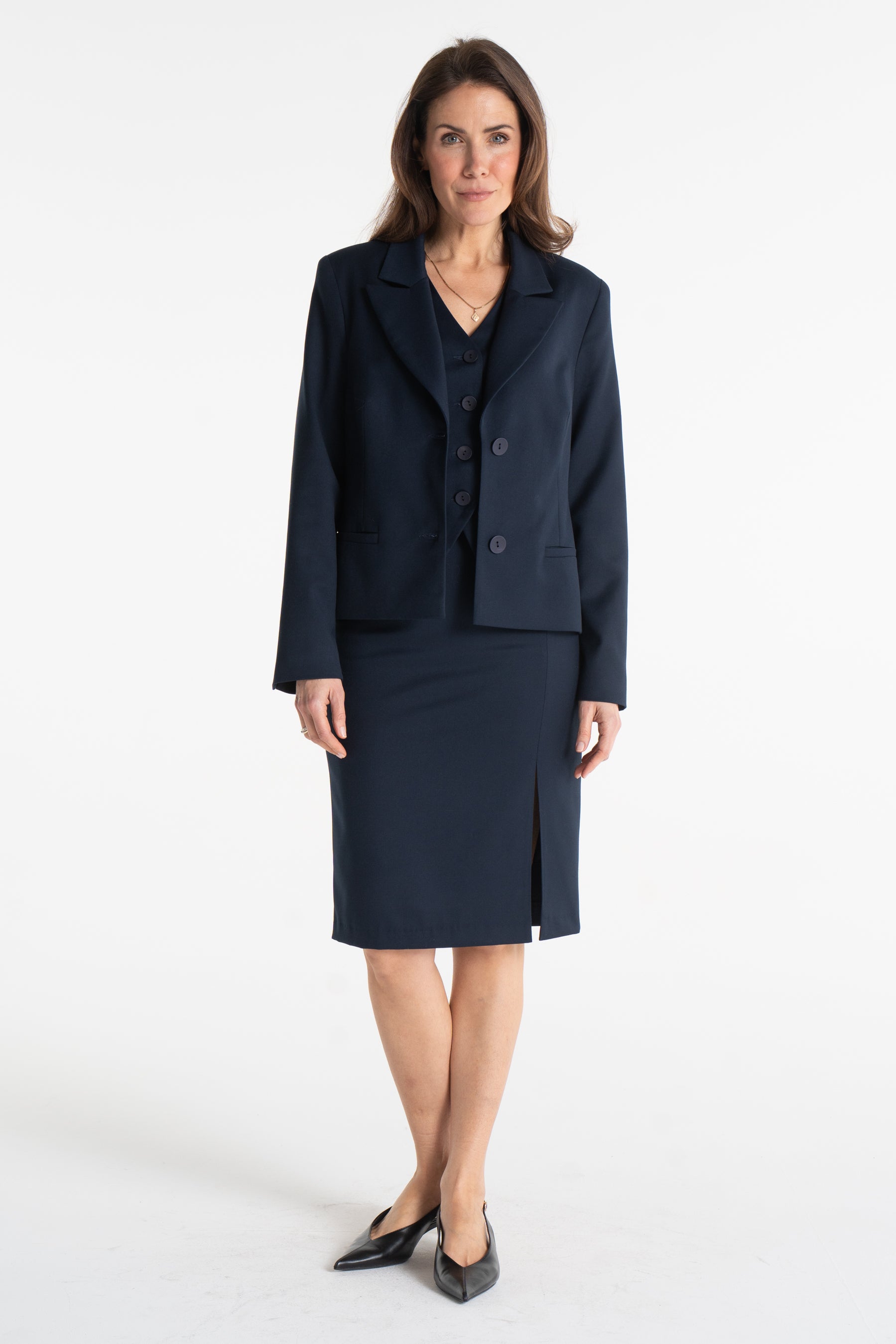 Marynarka HARPER granatowa