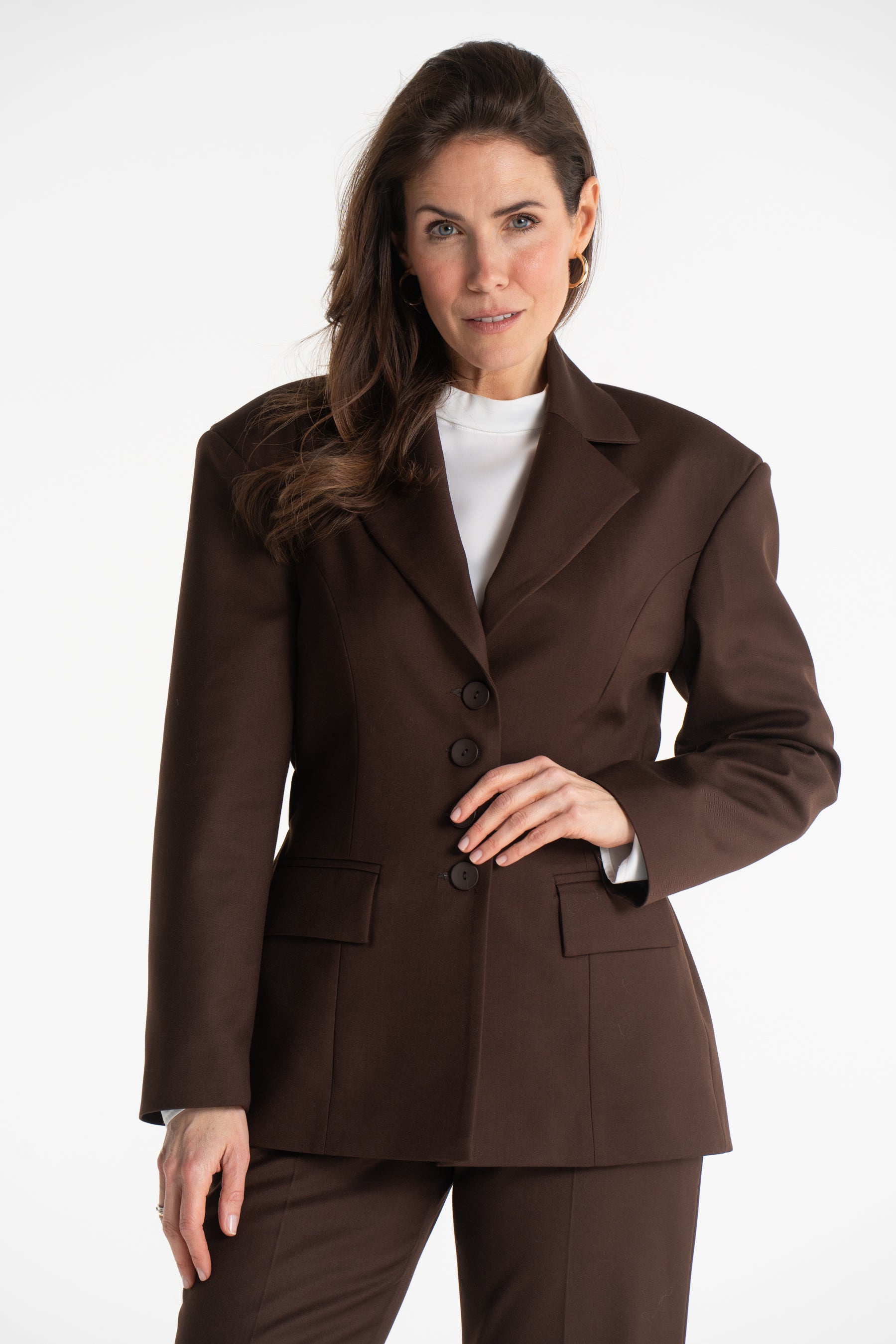 Marynarka TAMARA czekoladowa