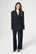 Wool blazer ERNESTA navy blue