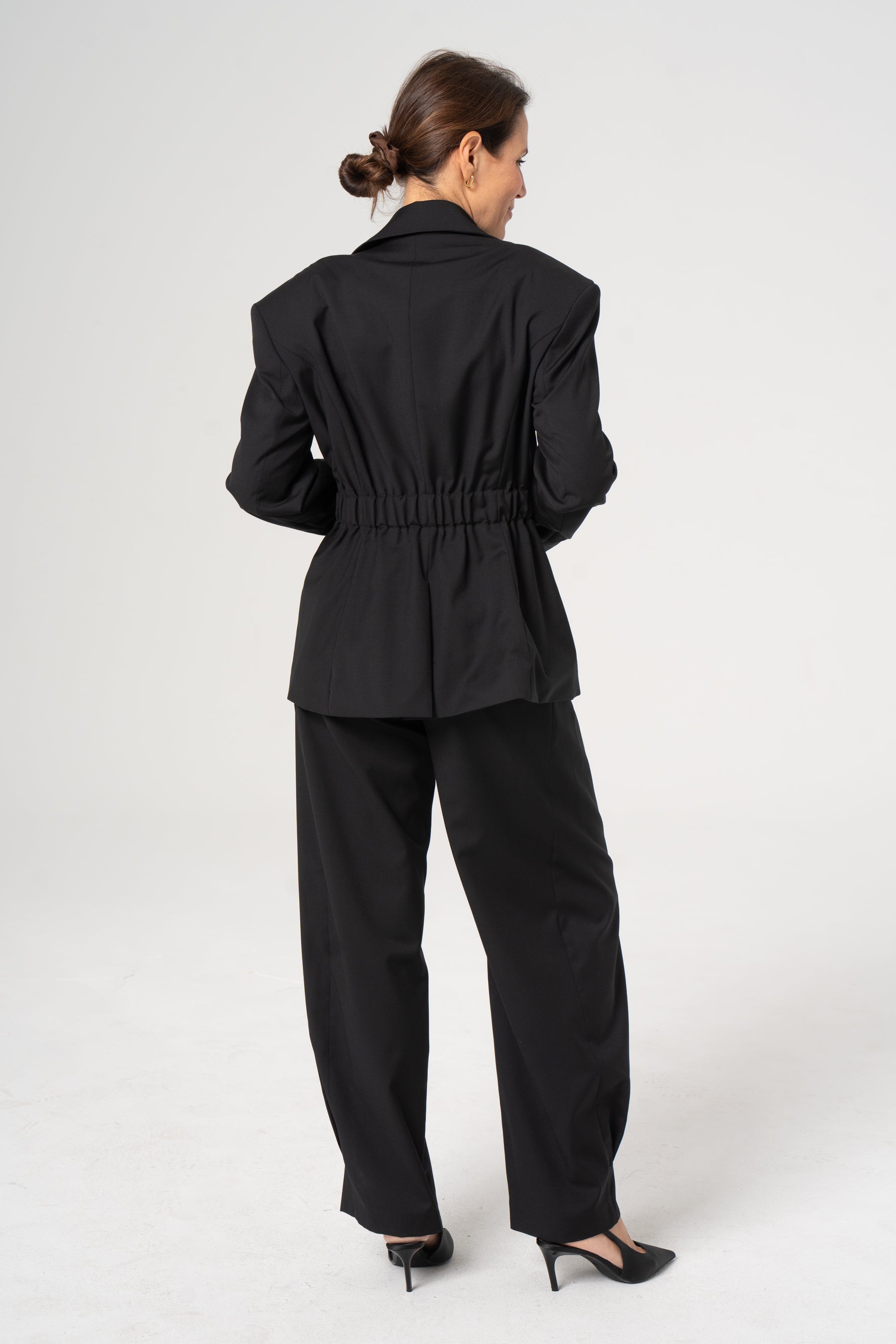 TAMARA black wool blazer