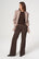 BERTA chocolate pants