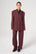 Wool blazer ERNESTA burgundy