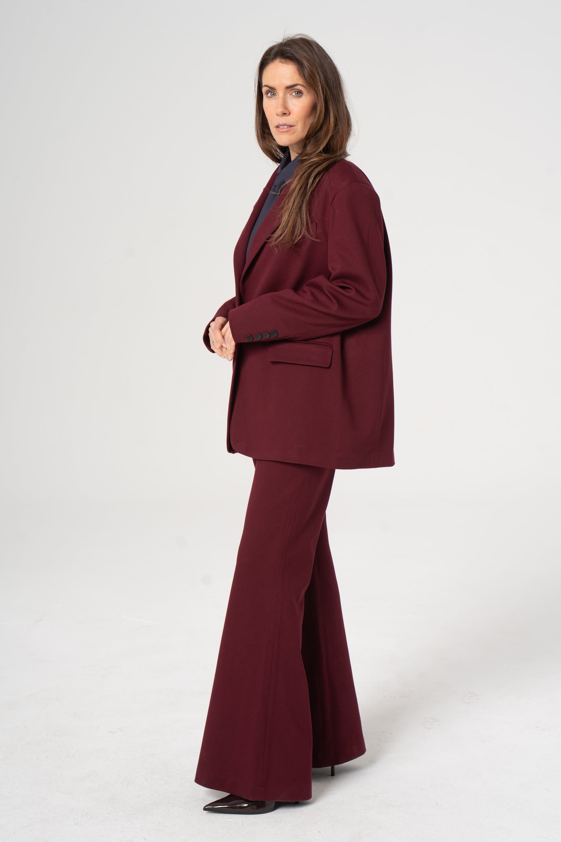 ALISON blazer burgundy