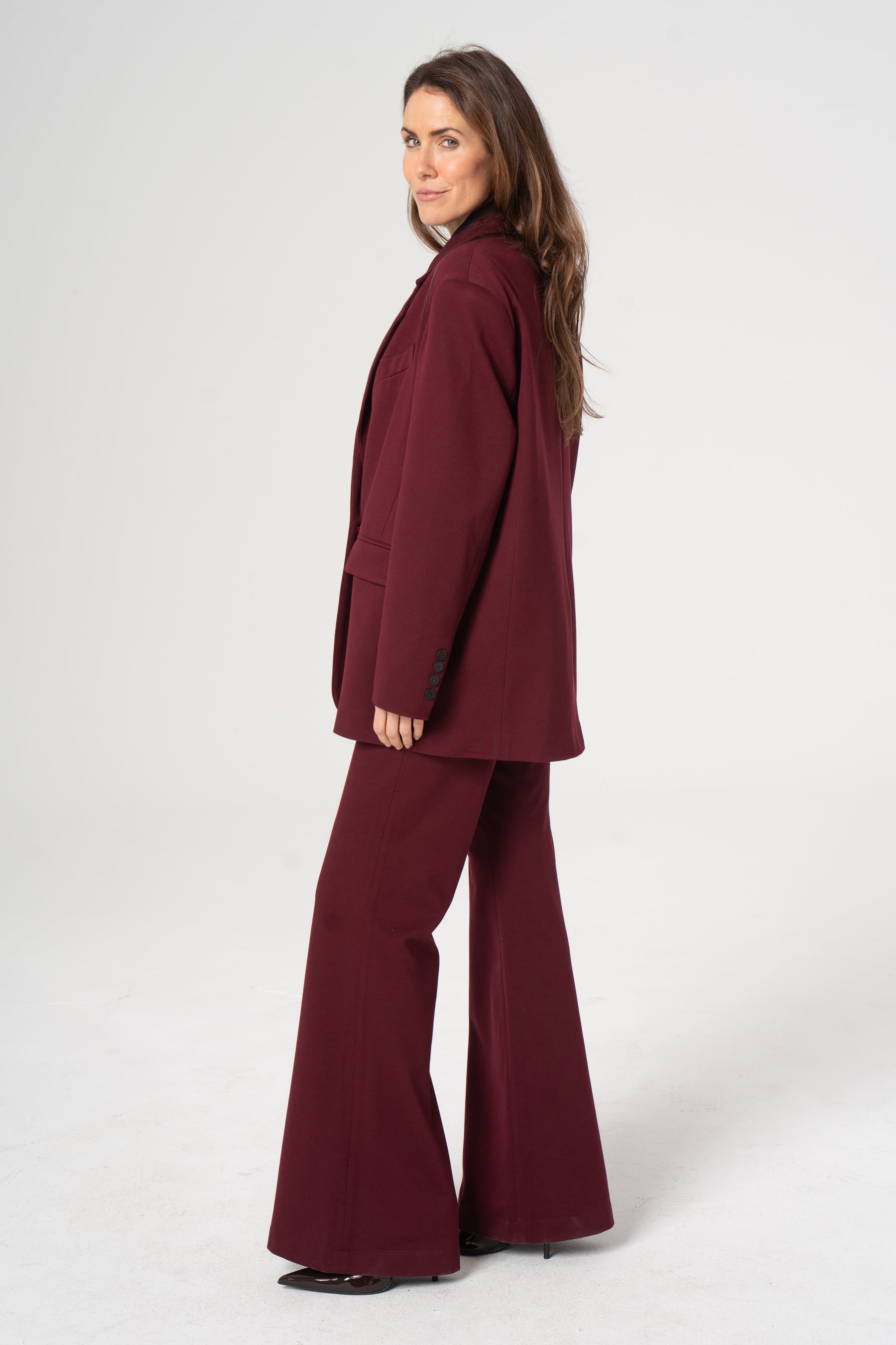 ALISON blazer burgundy