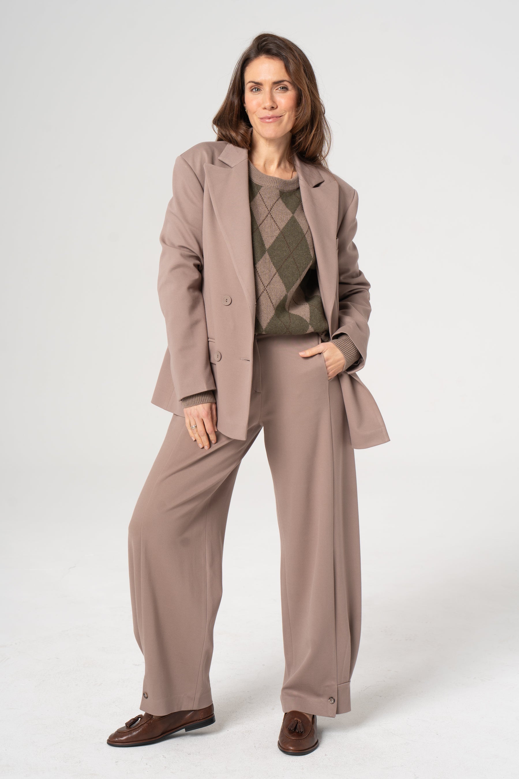 LISA cappuccino blazer