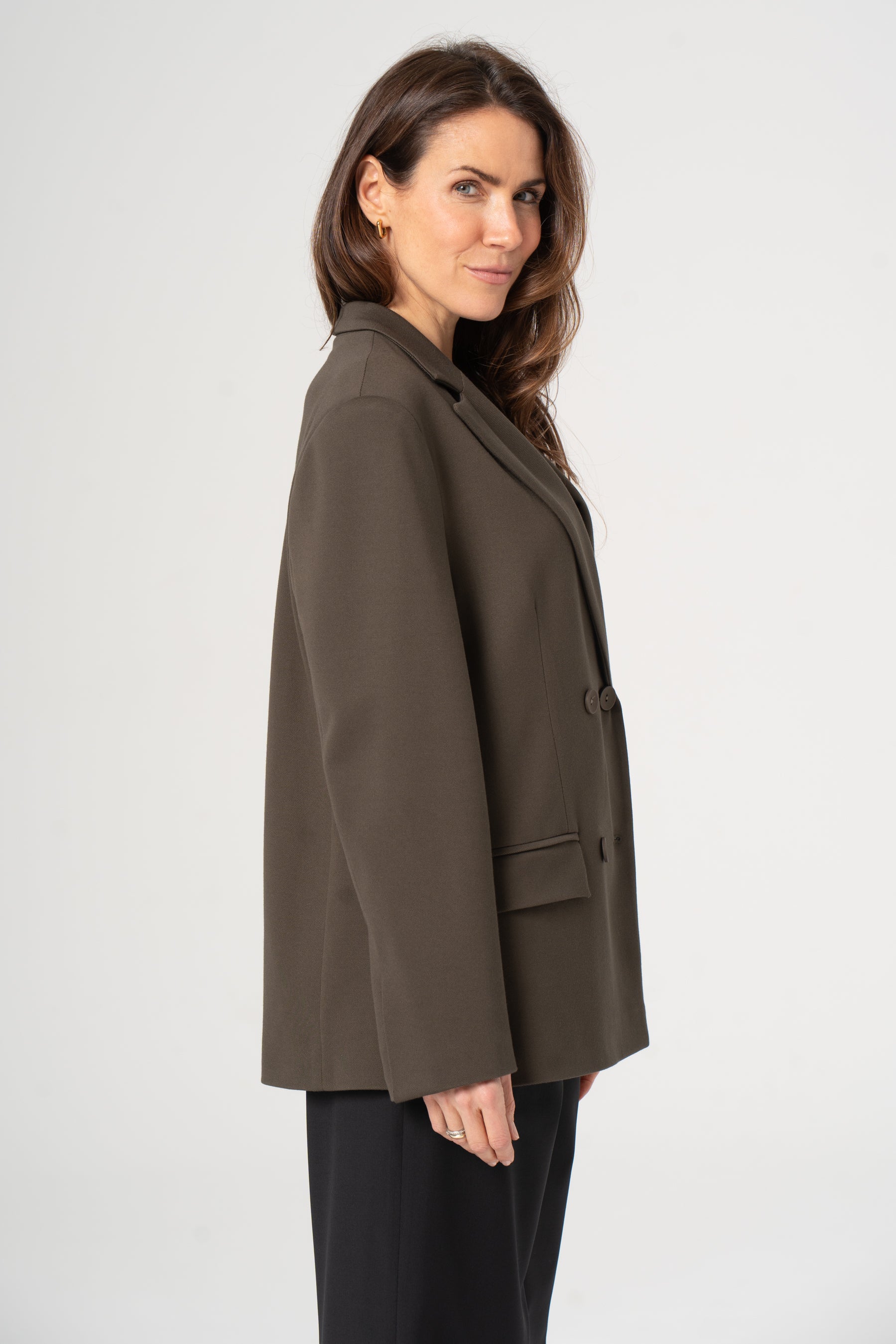 LISA olive blazer