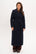 VERONA maxi coat navy blue