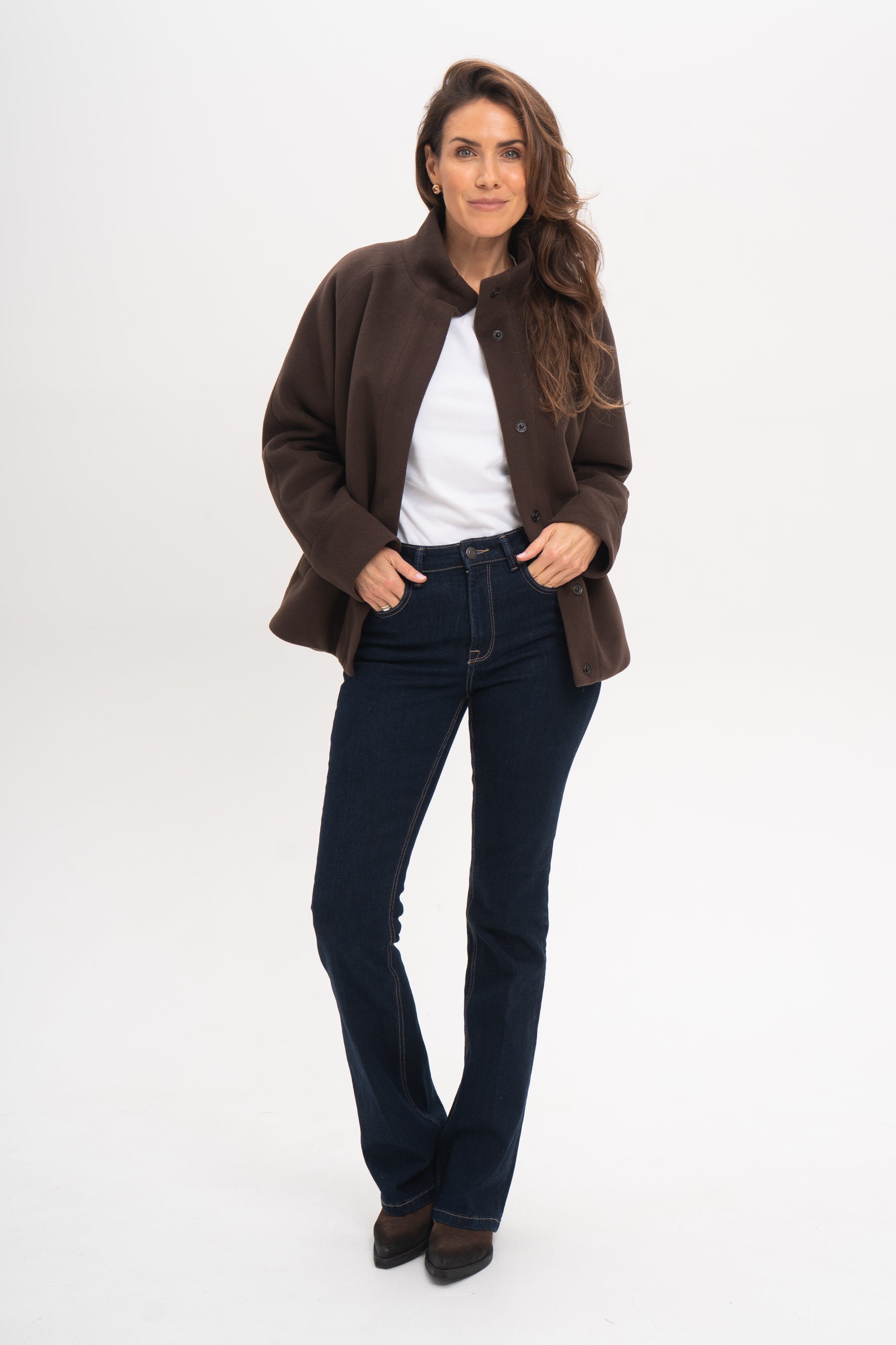 Sara chocolate jacket