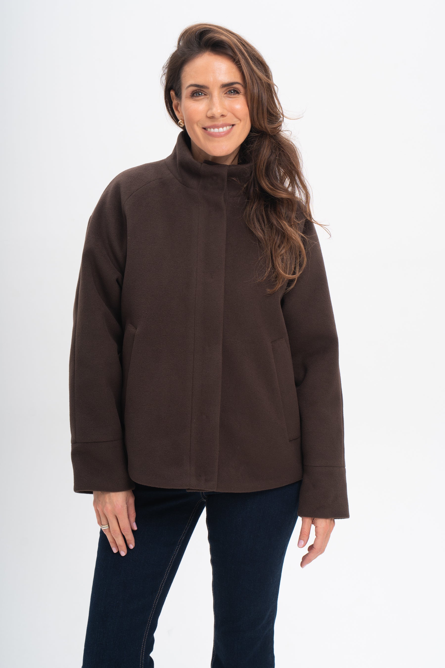 Sara chocolate jacket